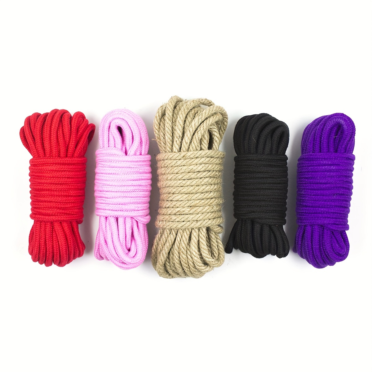 Sm Couple Flirting Bundle Bondage Cotton Soft Rope, Cosplay Props