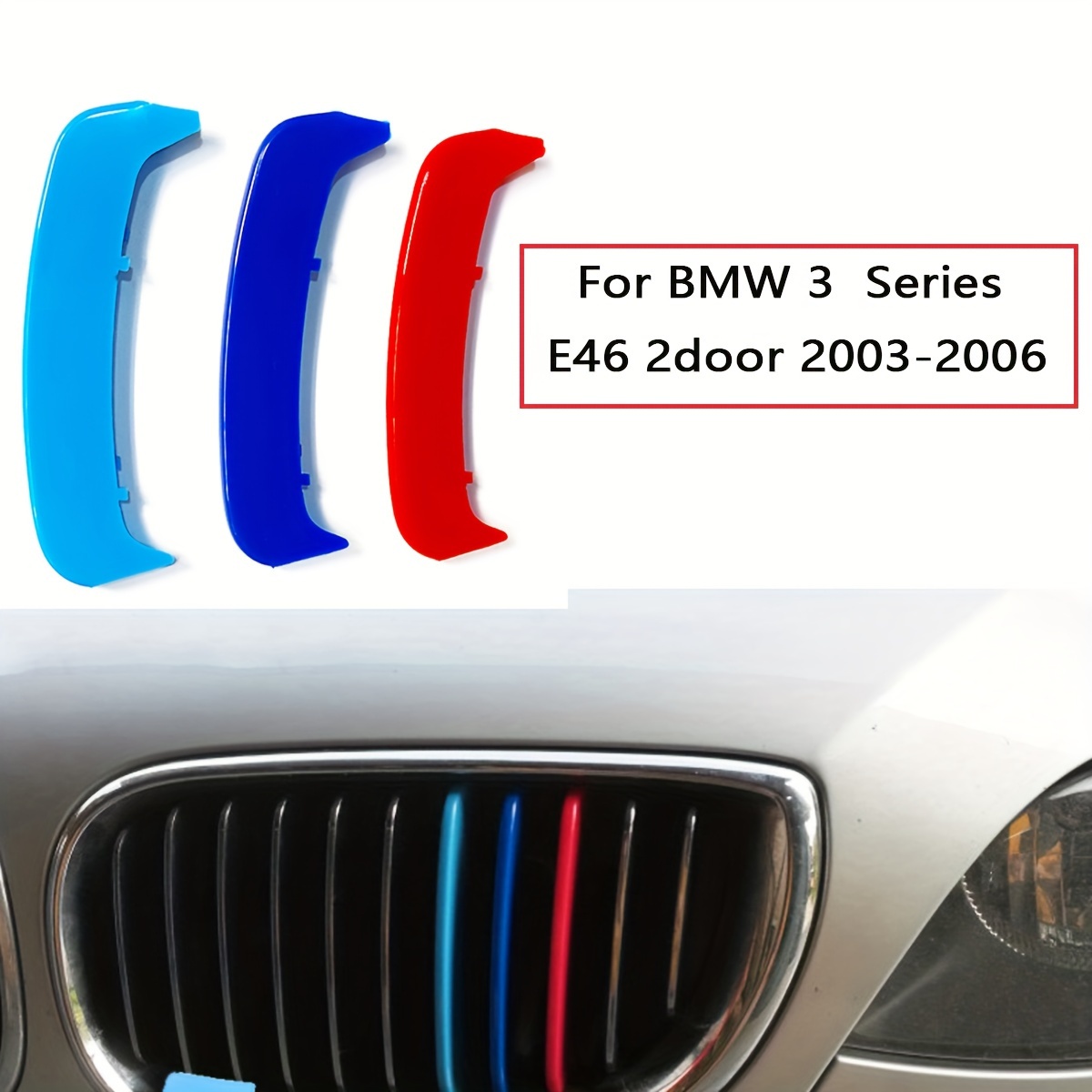 20X ZIERLEISTENKLAMMER BMW E46 3er Seitenleisten Klammer