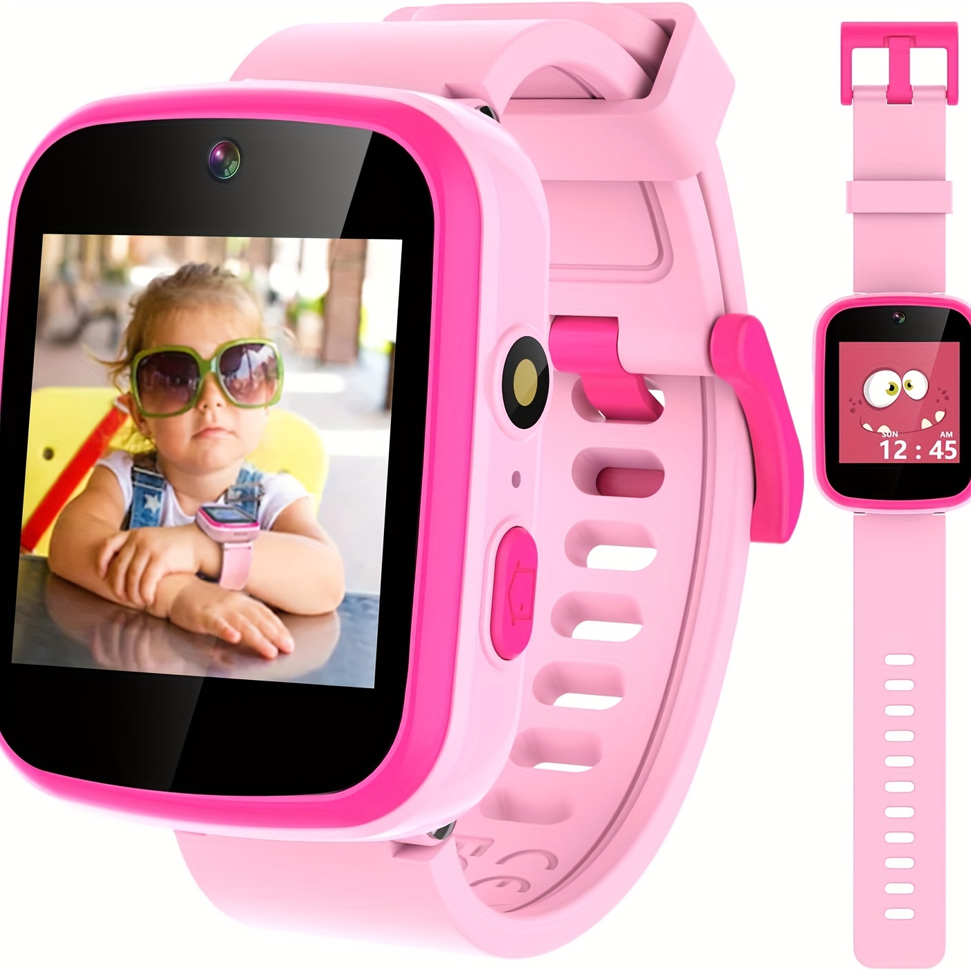 Kids Smart Watch Digital Watch Dual Camera Hd Touchscreen - Temu Chile