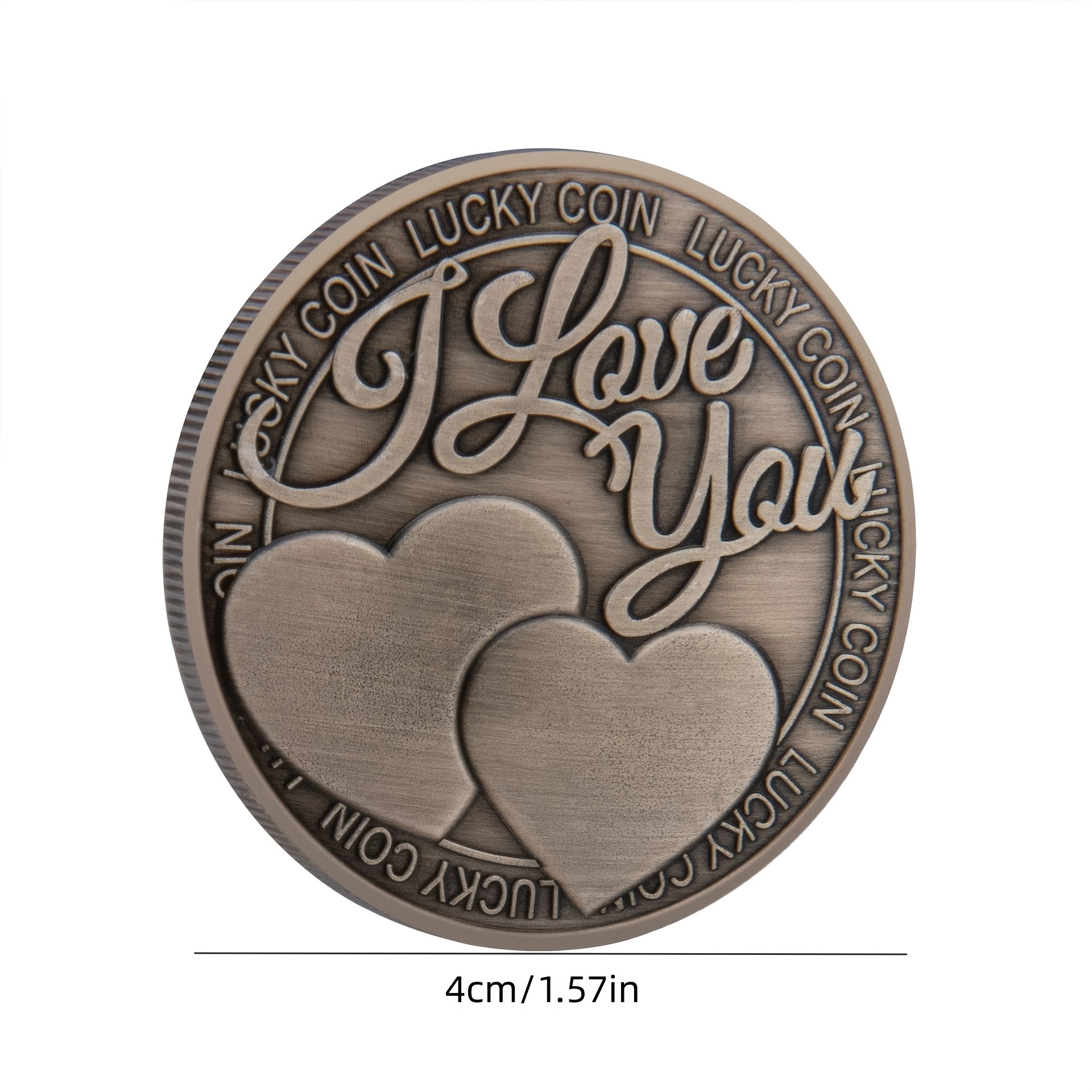 Romantic Lucky Love Coin for Birthdays