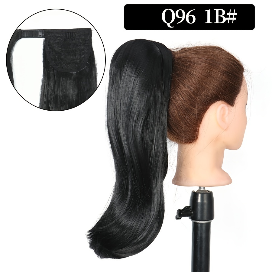Natural Straight Ponytail Extension Clip In Hairpiece