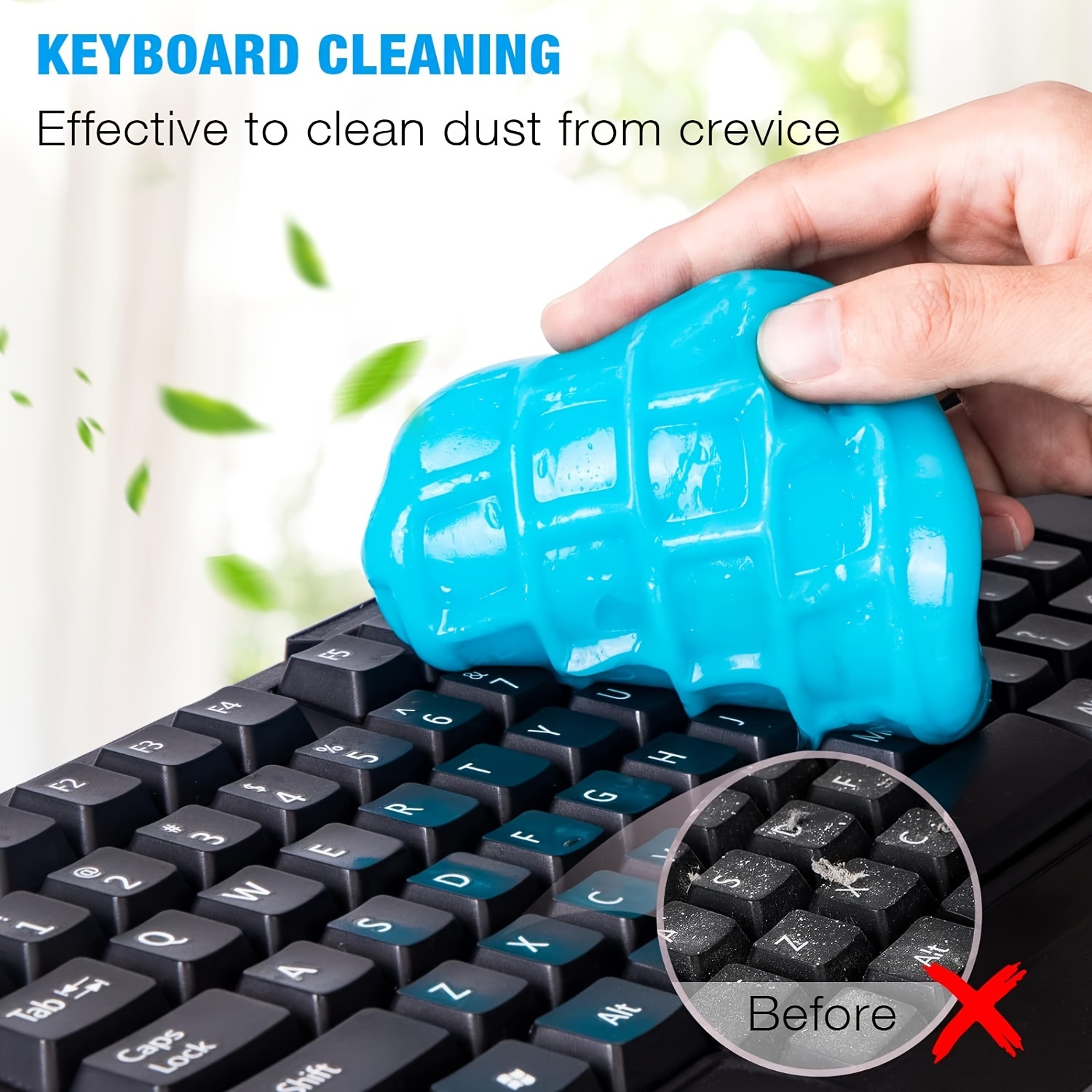 Keyboard Cleaner Dust Cleaning Gel With 5 Keyboard Cleaning - Temu