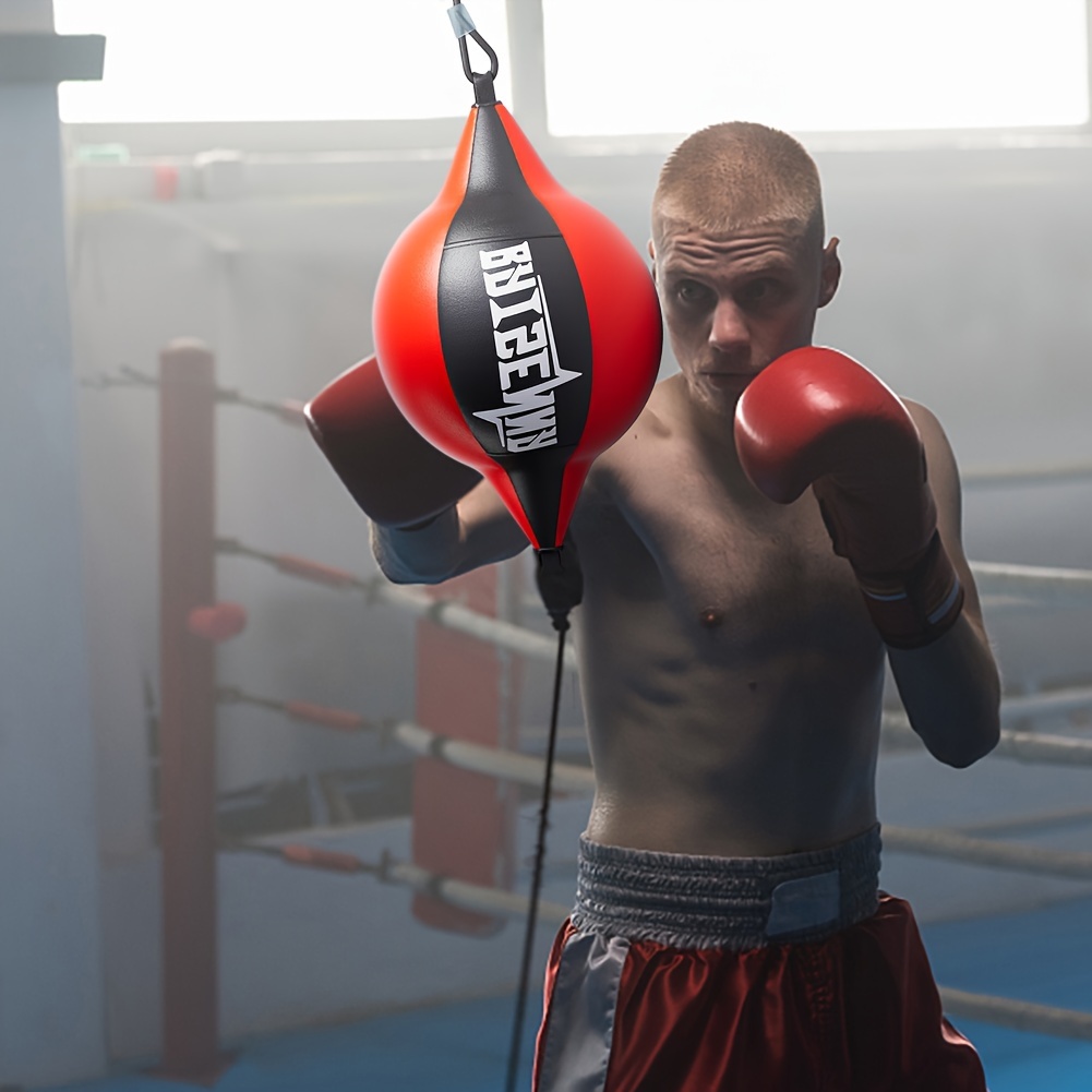  LIUSHENGJI Bola de boxeo PU Pera Boxeo Pelotas Reflex Speed  Balls Muay Thai Punch Boxe para reacción, agilidad, velocidad de  perforación, habilidad de lucha y entrenamiento de coordinación ojo-mano :  Deportes