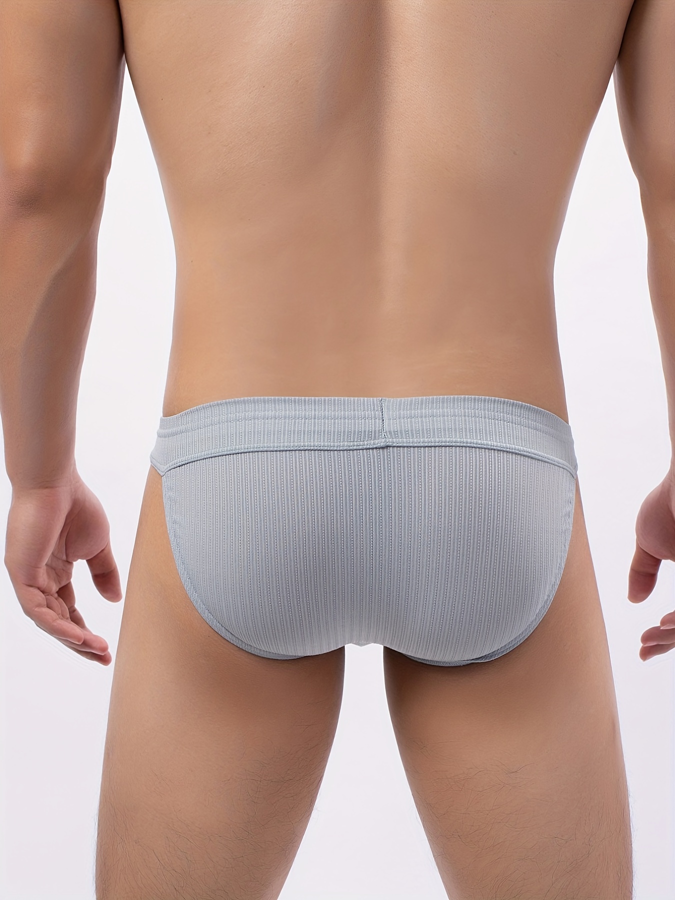 Men's Fashion Breathable Comfortable Slim Briefs Bottoms - Temu