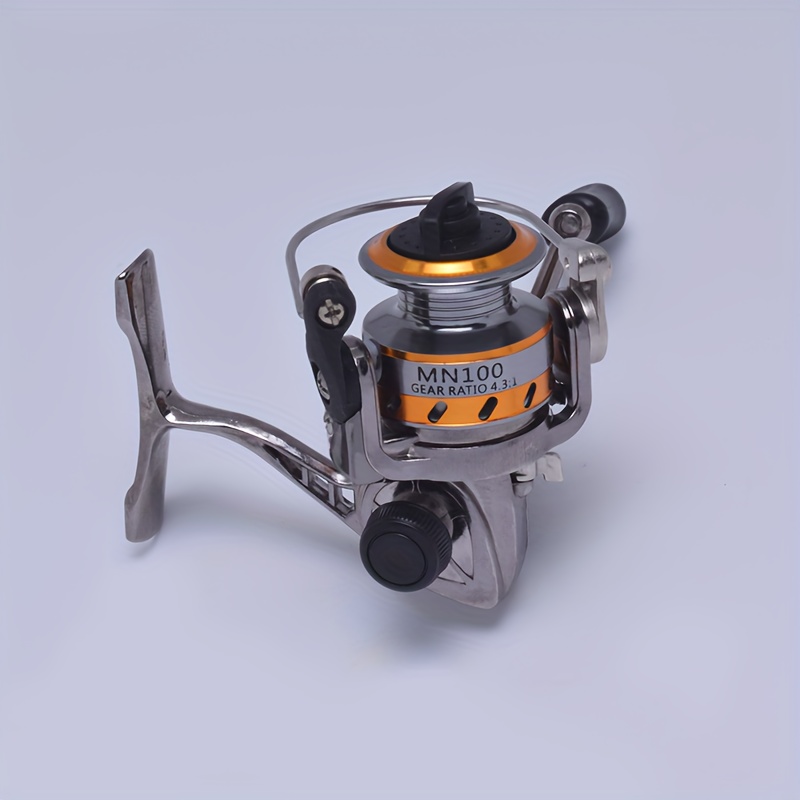 4.3:1 Gear Ratio Metal Fishing Reel Mini Compact Portable - Temu