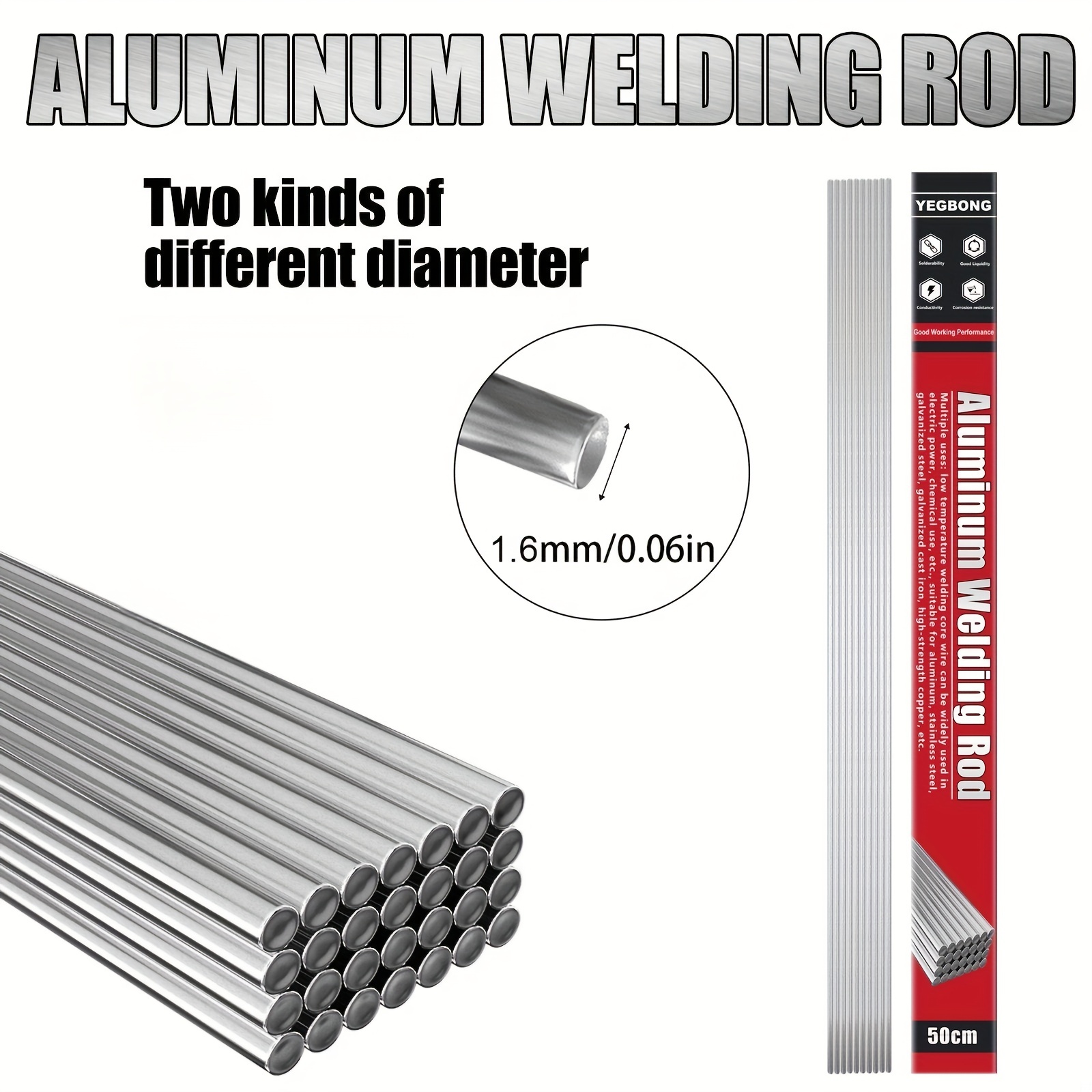 Aluminum Welding Rod Low Temperature Welding Rod Without - Temu Republic of  Korea