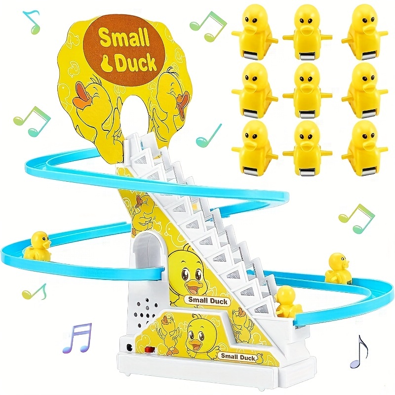 Escaliers Roller Coaster Toys Escaliers De Piste Électrique Jouets Jouets  Dintérieur Avec Lumières Led Clignotantes (canard), Économisez Plus Avec  Les Offres De Liquidation