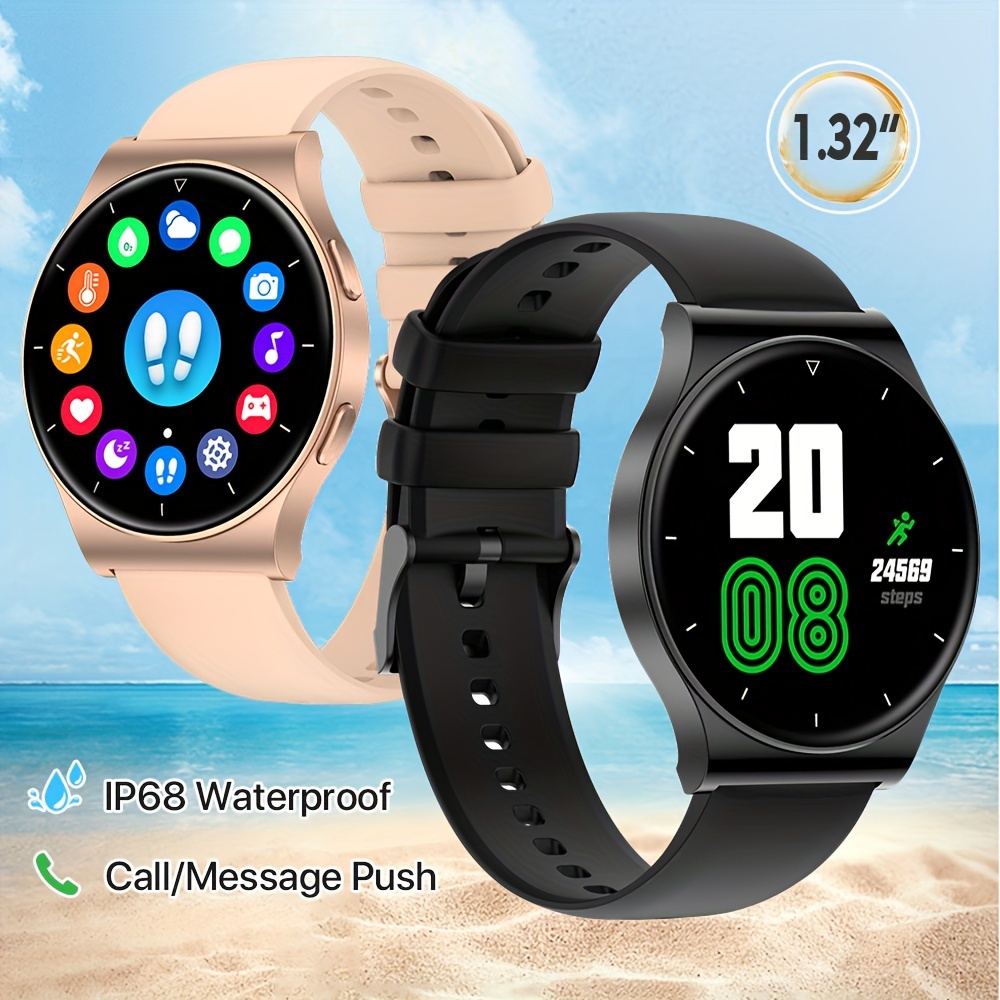 Smart Watches for Men with Bluetooth Calls, Military Alloy Structure  Smartwatch, IP67 Waterproof Fitness Watch with Message Reminder,  Sleep/Health Tra