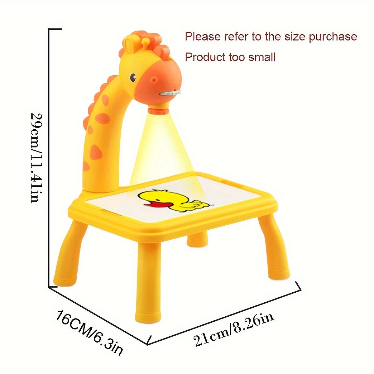 Mini Table Paintings For Children Smart Giraffe Style - Temu