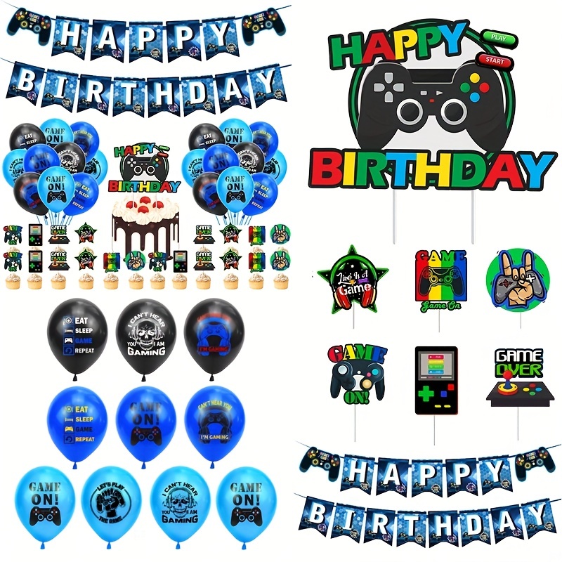 Among Us Fortnite Roblox Video Game Party Decoration Foil Birthday Balloons