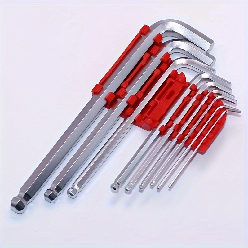 Galvanization 1.5mm- Allen Wrench Set With (extended Version) - Temu