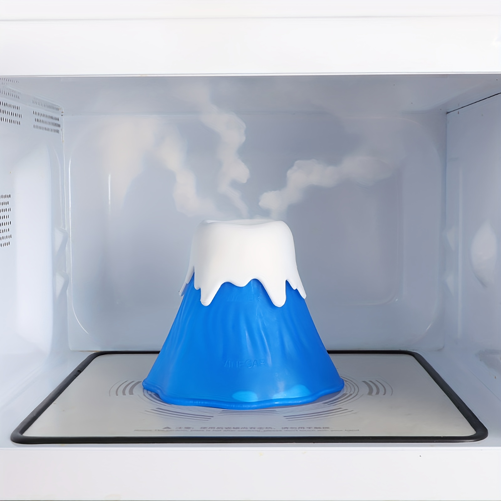 Volcano Erupt Microwave Oven Cleaner Steam Clean Kitchen Gadget