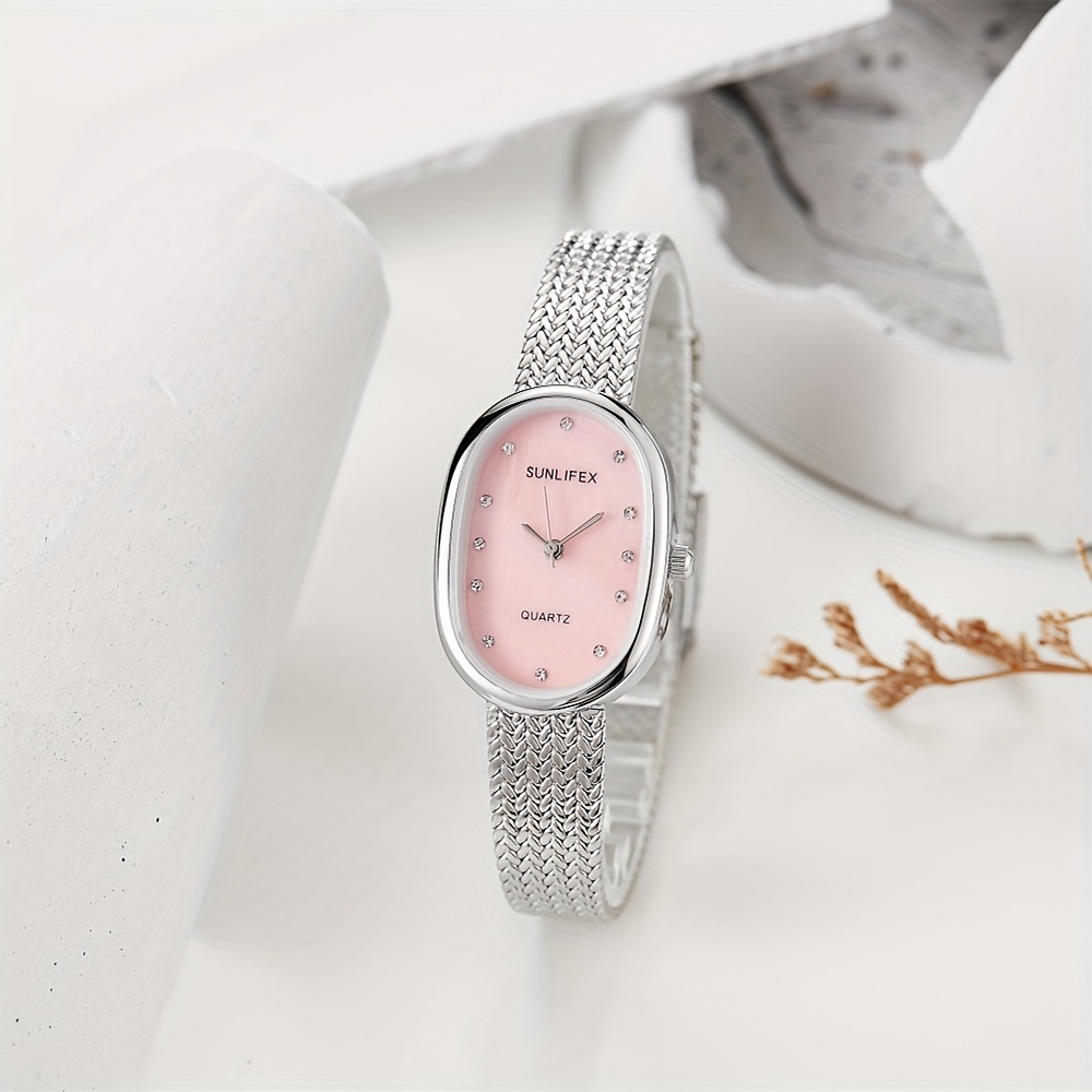 

Women's Luxury Rhinestone Quartz Watch Business Waterproof Fashion Analog Wrist Watch For Daily Life