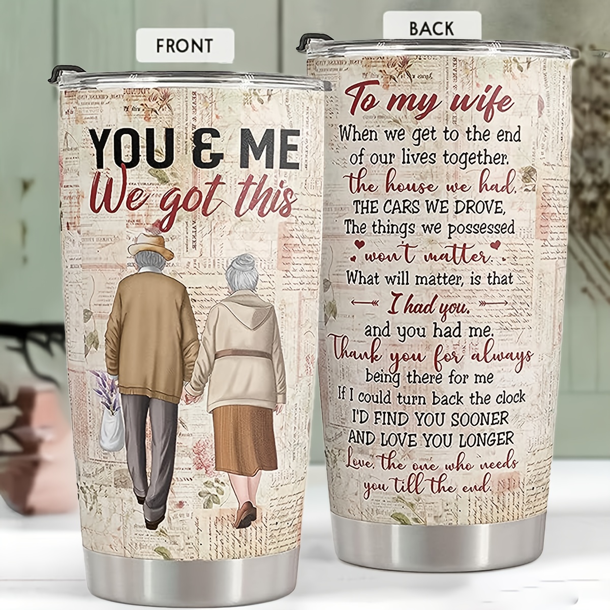 Valentines Day Gifts For Men, Anniversary, Birthday Gifts For  Husband From Wife, 20oz Stainless Steel Tumbler, Men Coffee Mug, Insulated  Tumbler, Best Husband Ever Gifts For Him, Gifts For Couples