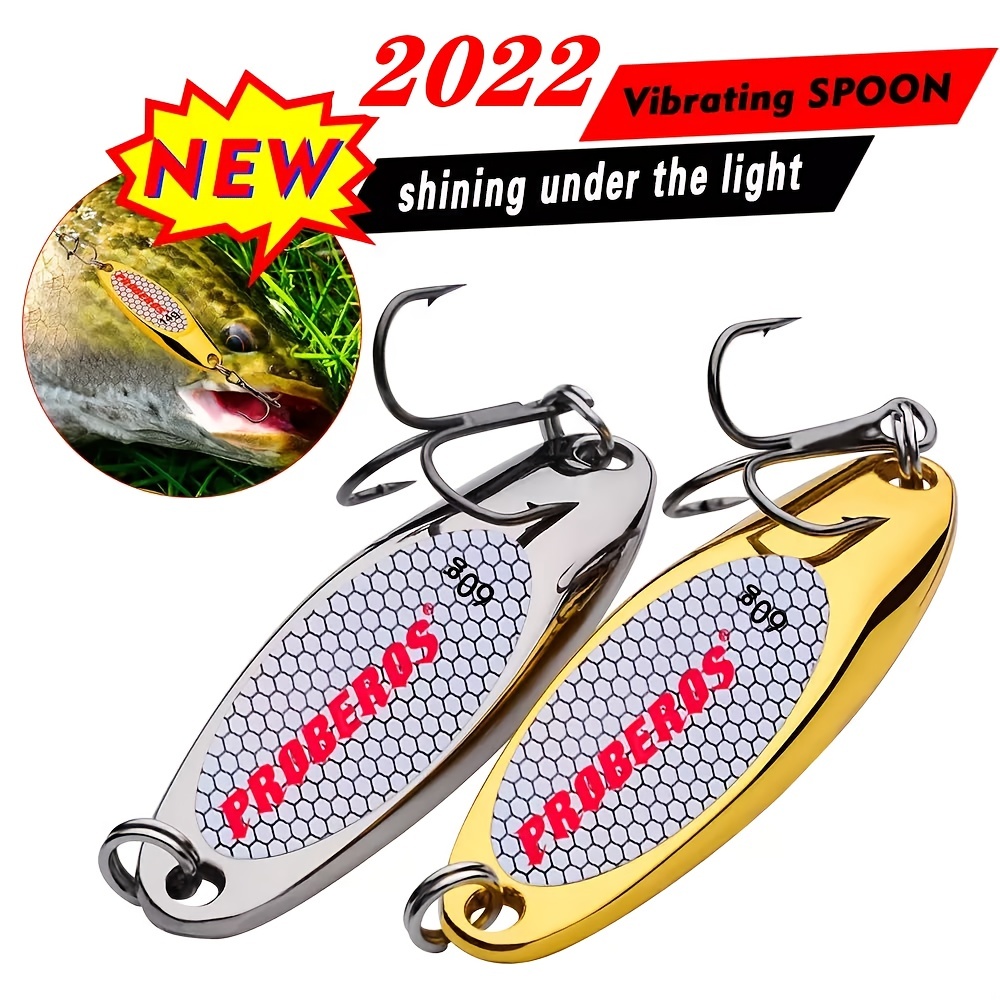 Spoon Fishing Lures Metal Sequin Trout Spoons Fishing Lures Metal