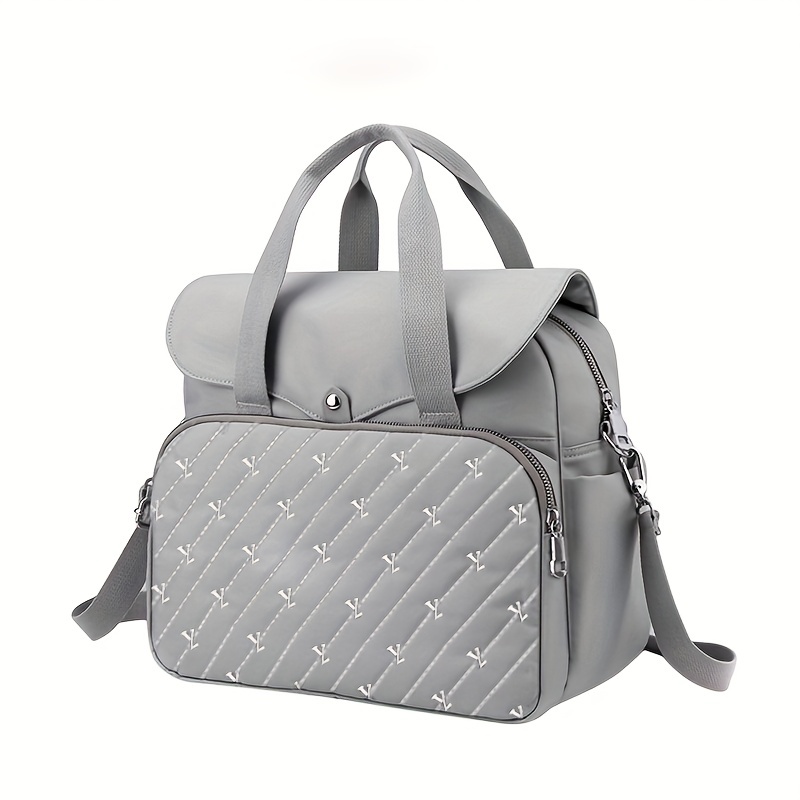 Solid Multifunctional Storage Backpack Laptop Bag