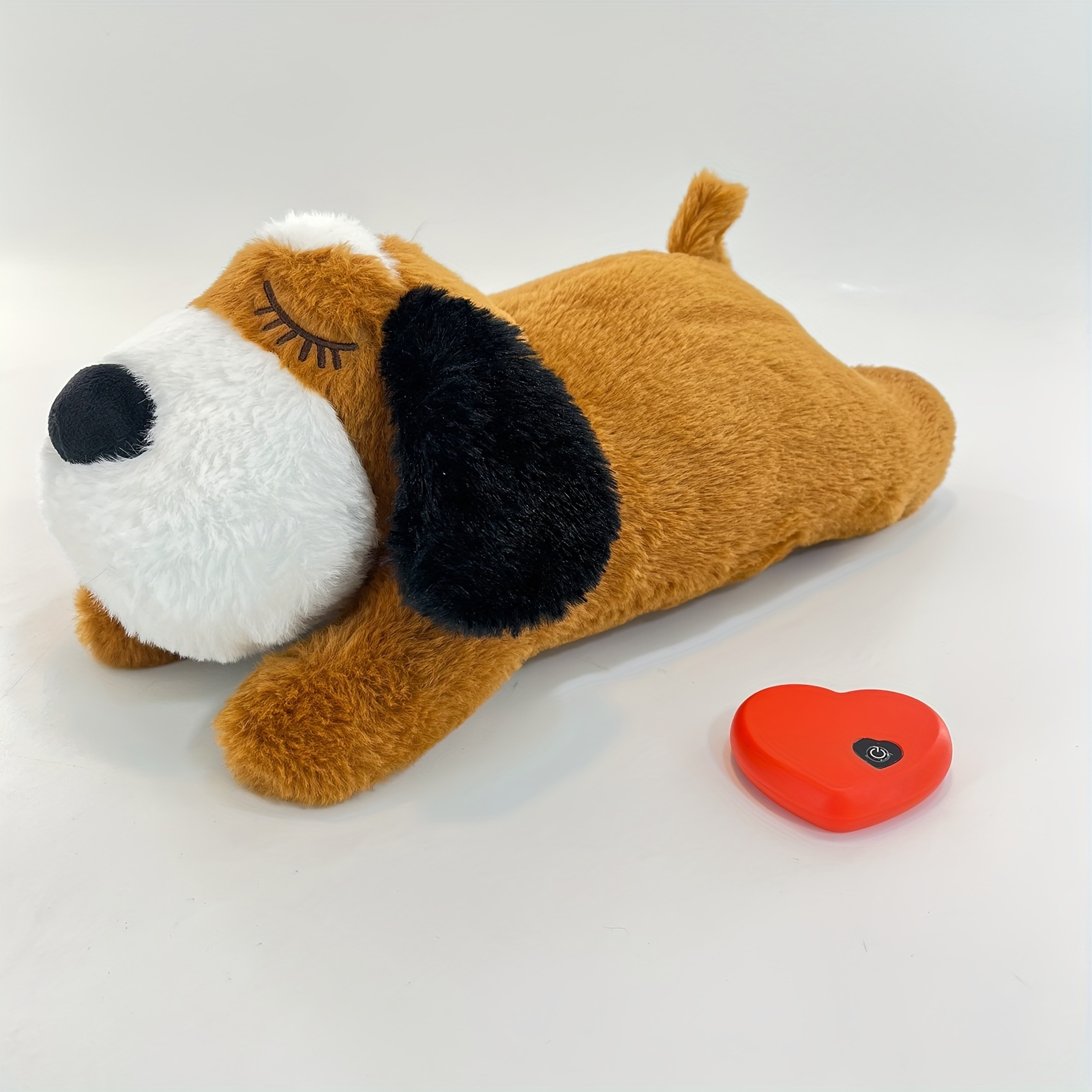 Winter Warm Pet Dog Plush Heartbeat Toys Puppy Behavioral Training