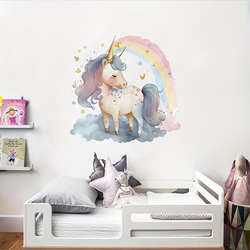 Cartone animato mongolfiera adesivi murali carini per camerette decorazioni murali  cameretta per bambini adesivo creativo autoadesivo per la casa - AliExpress