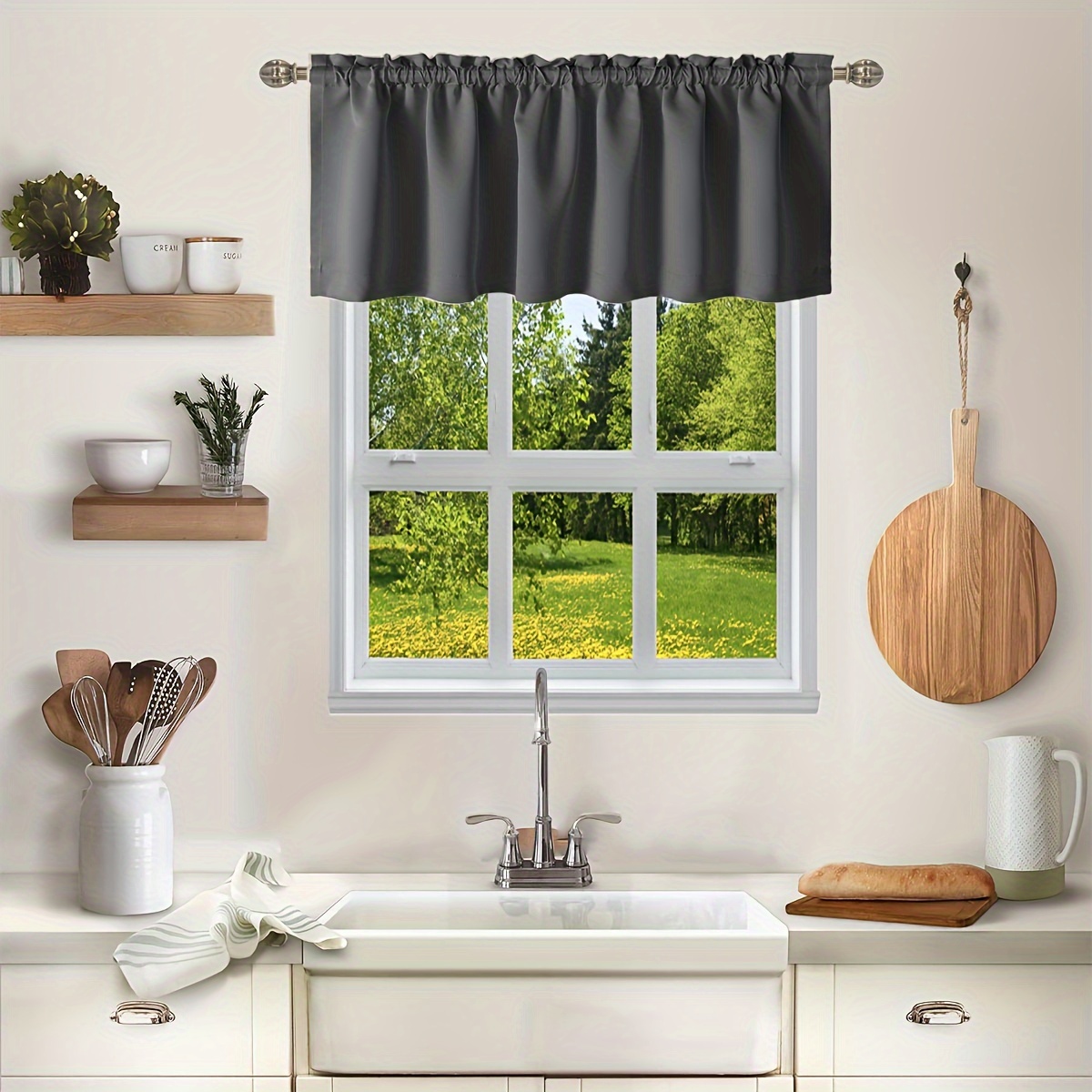 curtain light blocking and heat insulating suitable for   room bedroom and home decoration 1pc details 8