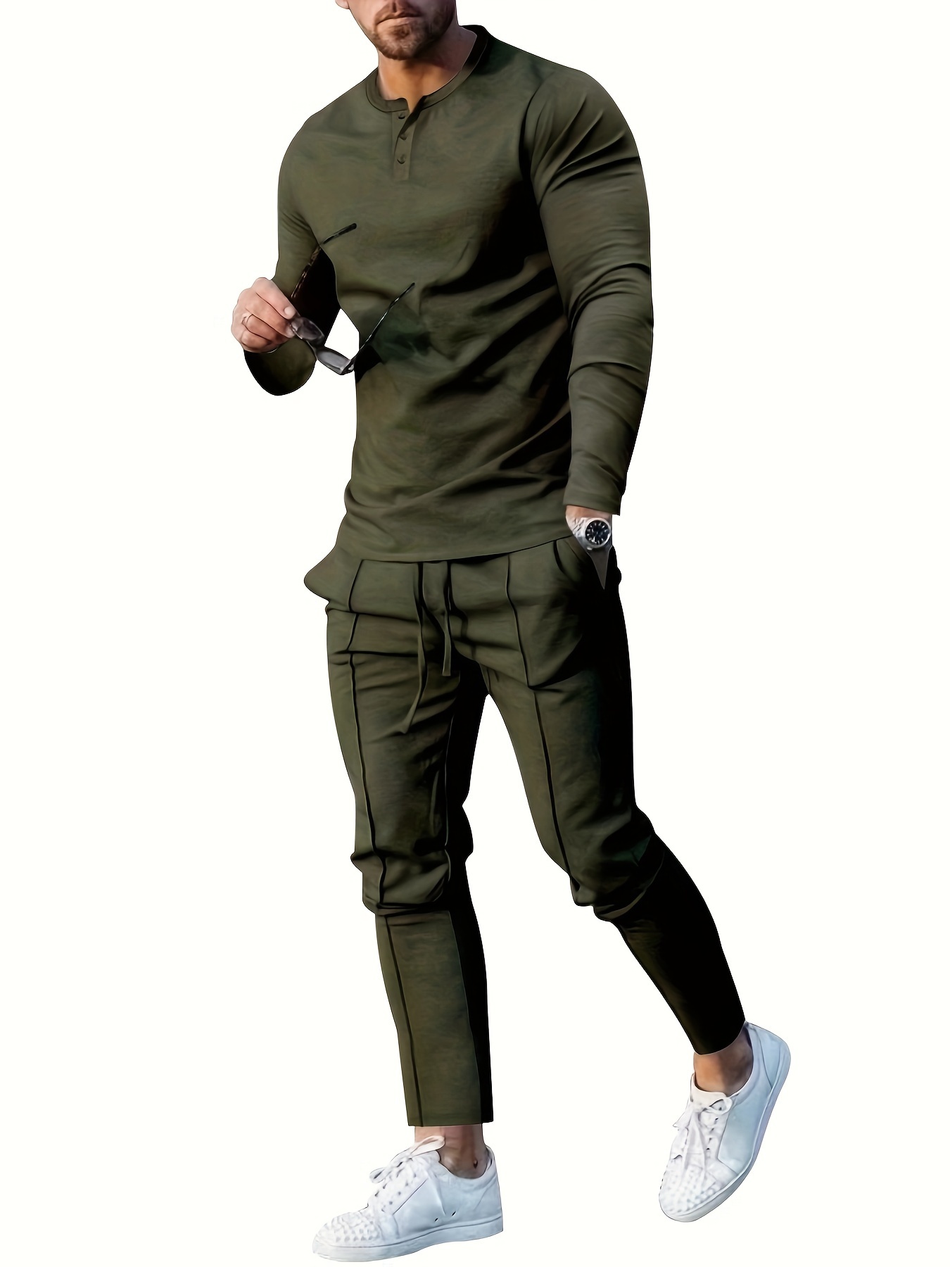 Jogging discount chemise homme