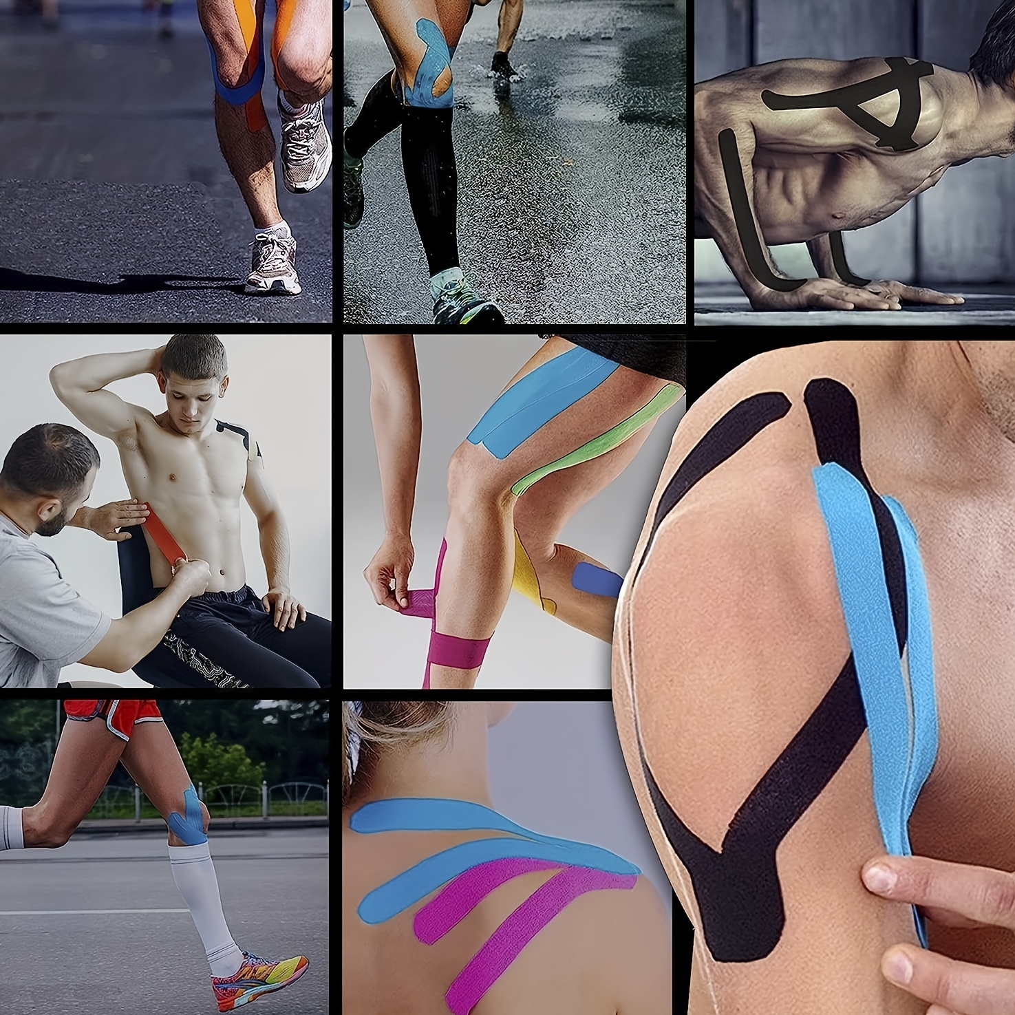 How to Tape Knee for Running Athtic Tape