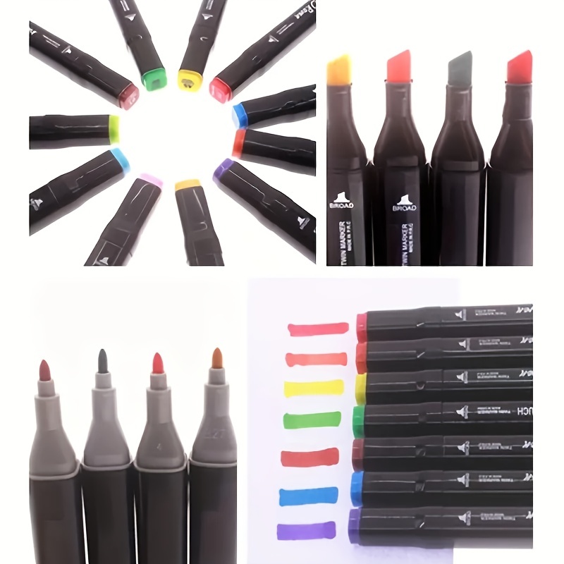 48 Color Dual Brush Head Art Marker Pen perfect For Easter - Temu