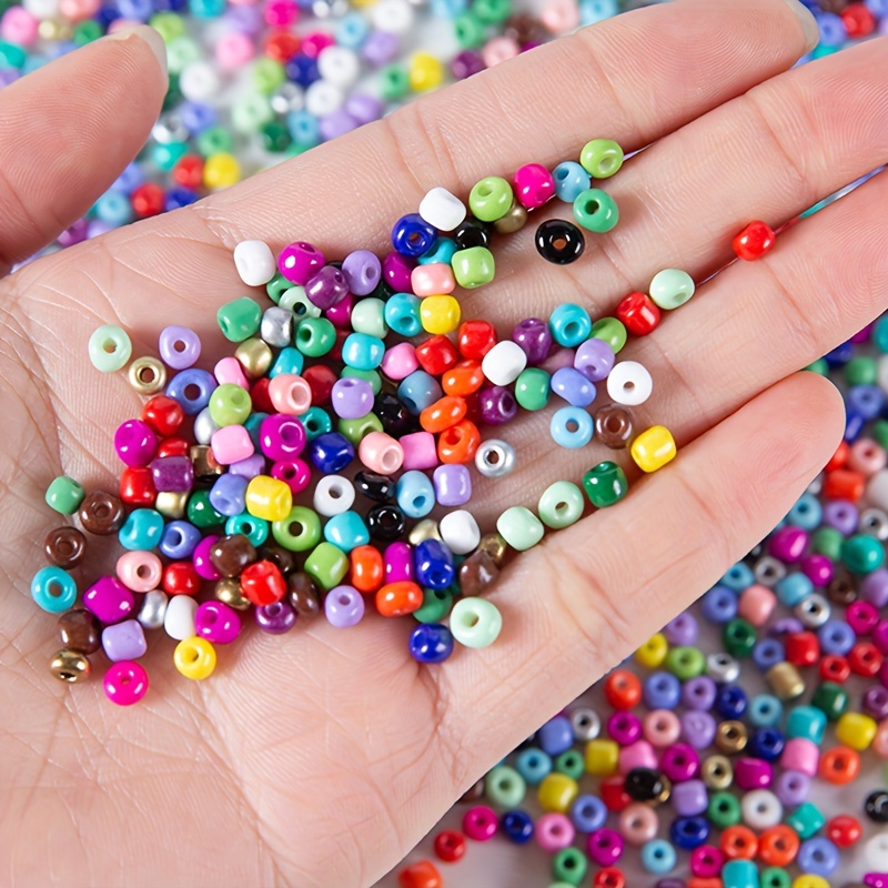Glass Seed Beads For Jewelry Making - 3mm Glass Beads For Beaded