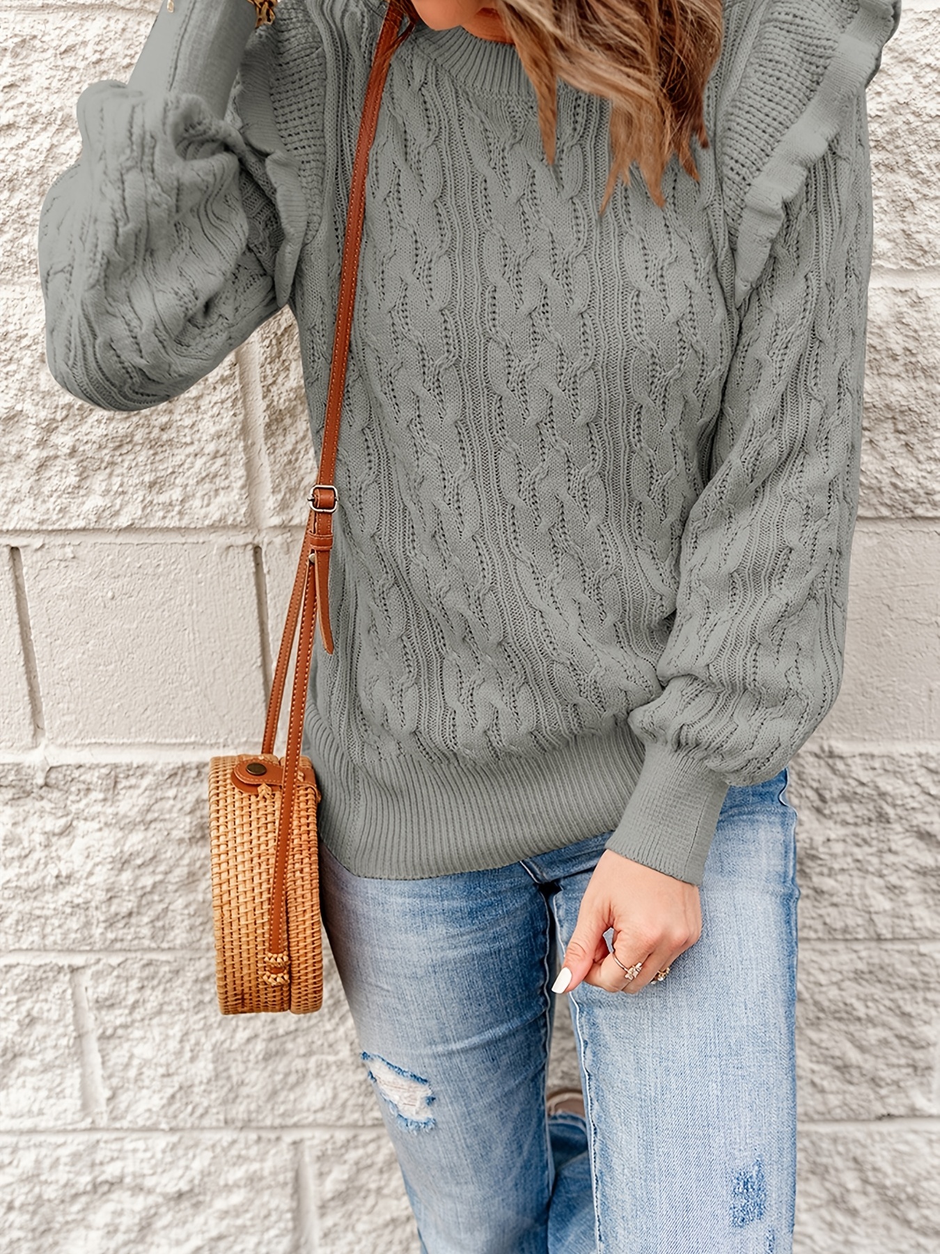 Suéter en tejido de punto - Mujer - Ready to Wear