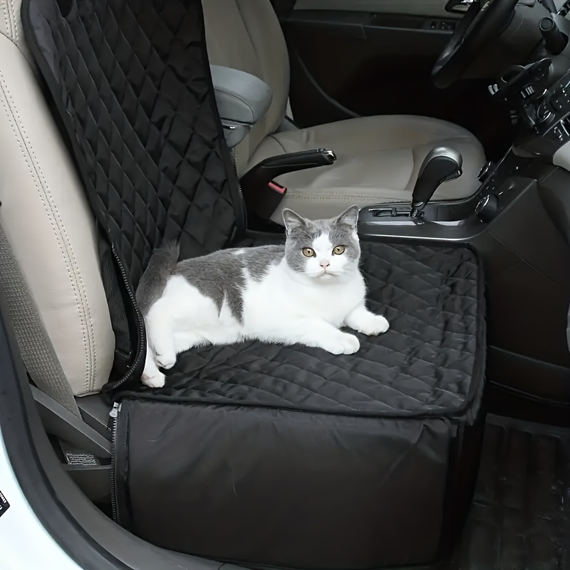 TEMU Pet Dog Car Seat Cover, Pet Car Hammock, Waterproof Cat Carrier Protector For Travel