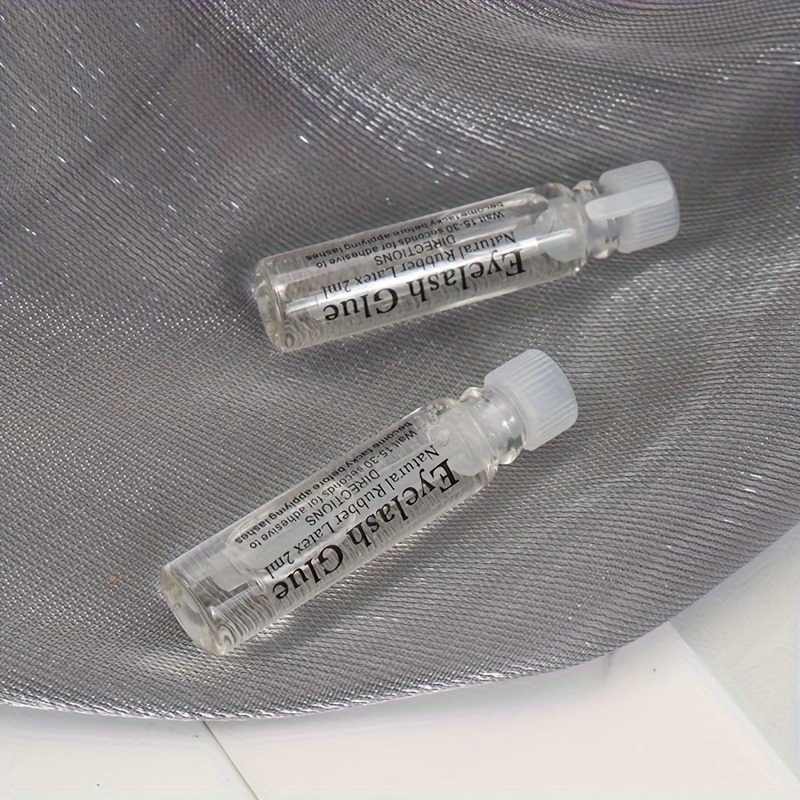 2ml Mini False Eyelash Glue With Brush Tip Makeup Lash Adhesive