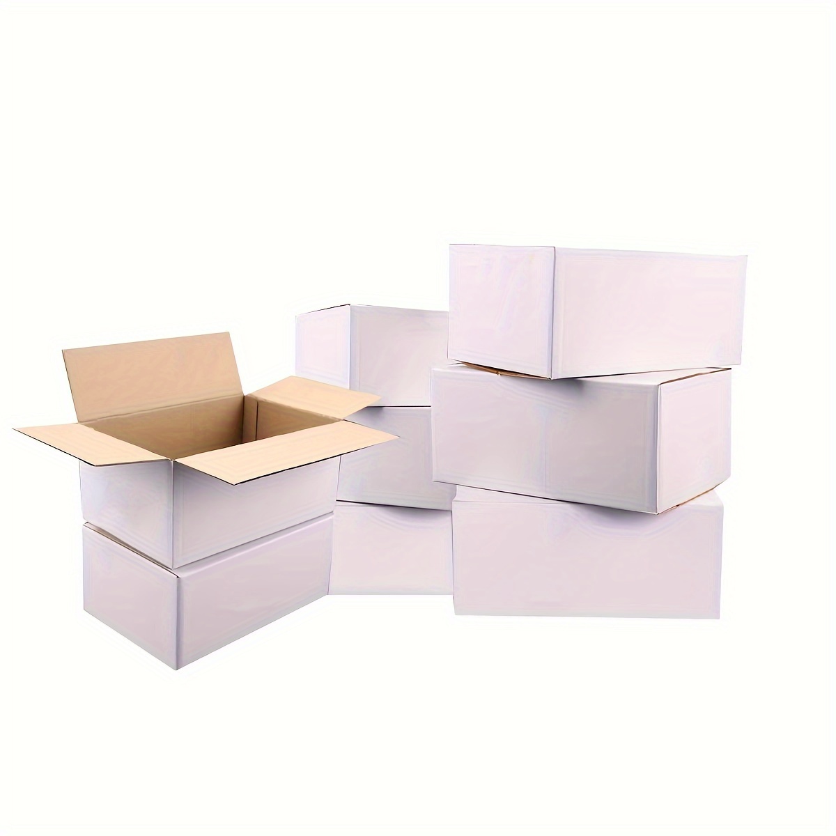 Shipping Boxes, 7'' X 5'' X 4'' Small Shipping Boxes, Cardboard Box, Used  For Transportation, Small Business, Mailing, E-Commerce