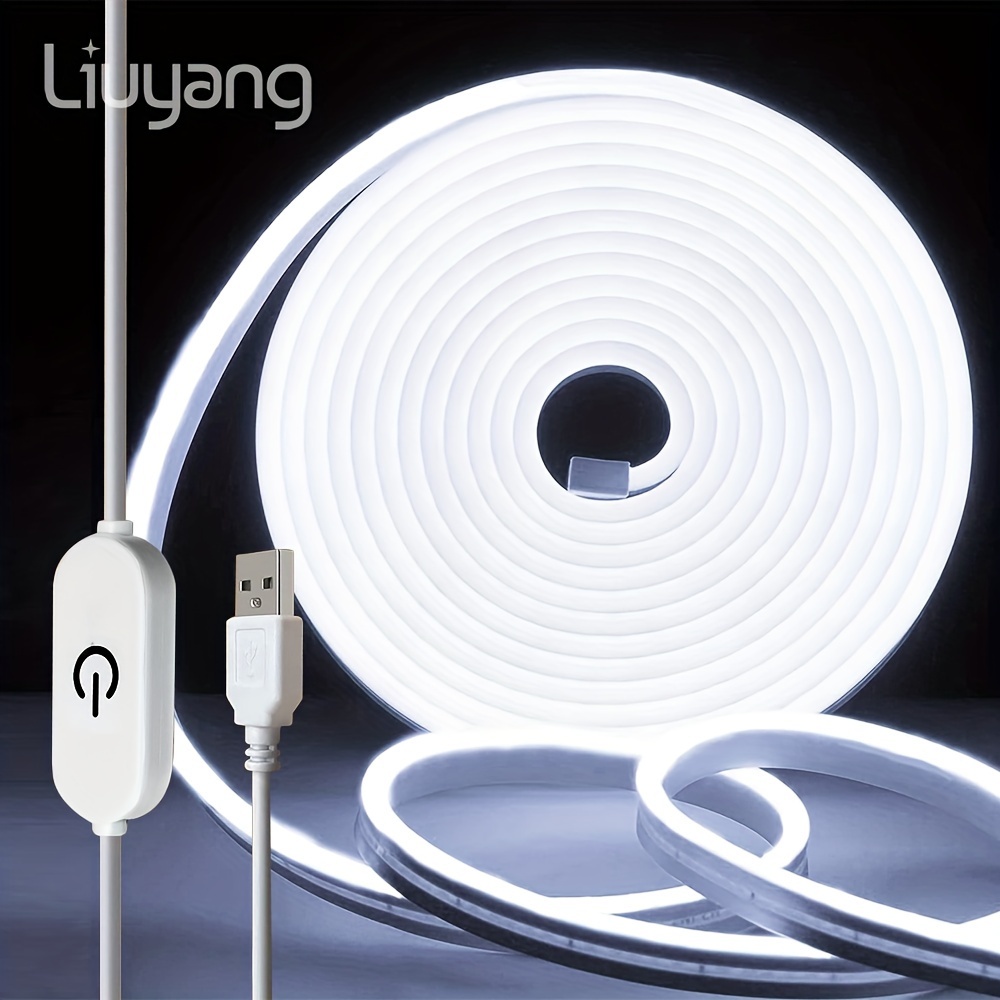 Liuyang Touch Control Led Neon Lights Strip Usb Powered - Temu