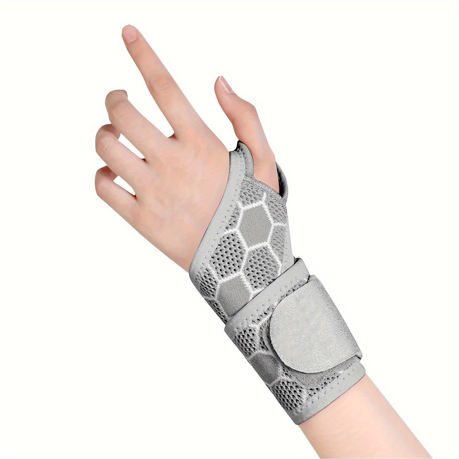Wrist Brace,Profession Adjustable Compression Wrist Supports for Gym  Reversible Wrist Wraps Thumb and Wrist Support,for Sports Protecting  Arthritis
