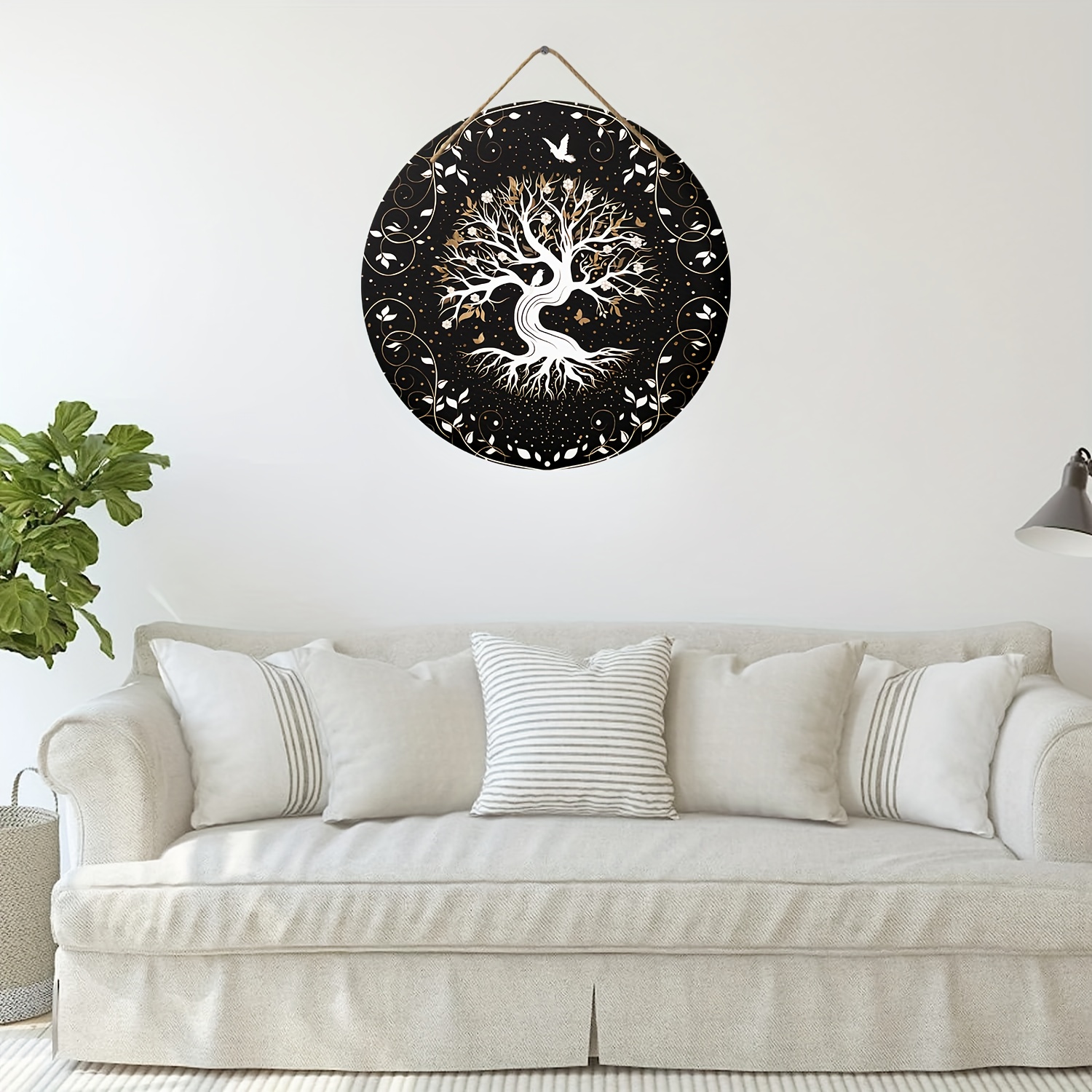 Wooden Yggdrasil Wall Art