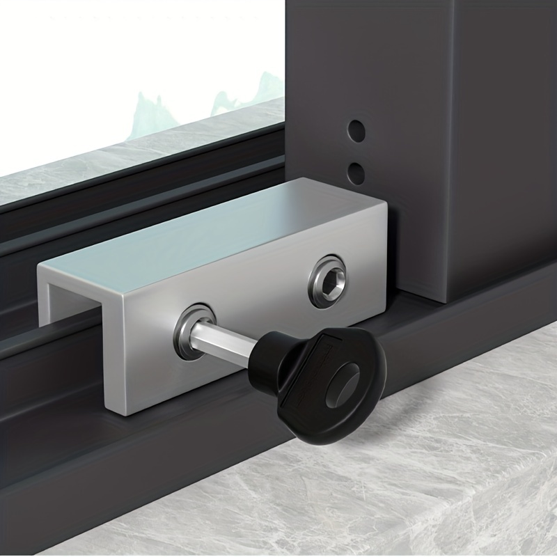 sliding door stop clips