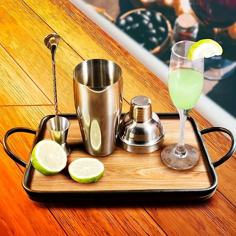 Cocktail Shaker Bar Set - Professional Margarita Mixer Drink