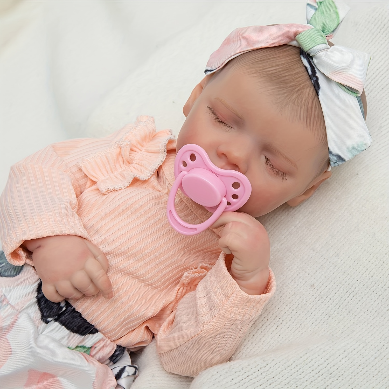 Reborn Realistic Newborn Baby Dolls, 18 inch Silicone Real Toddler Girl  Lifelike