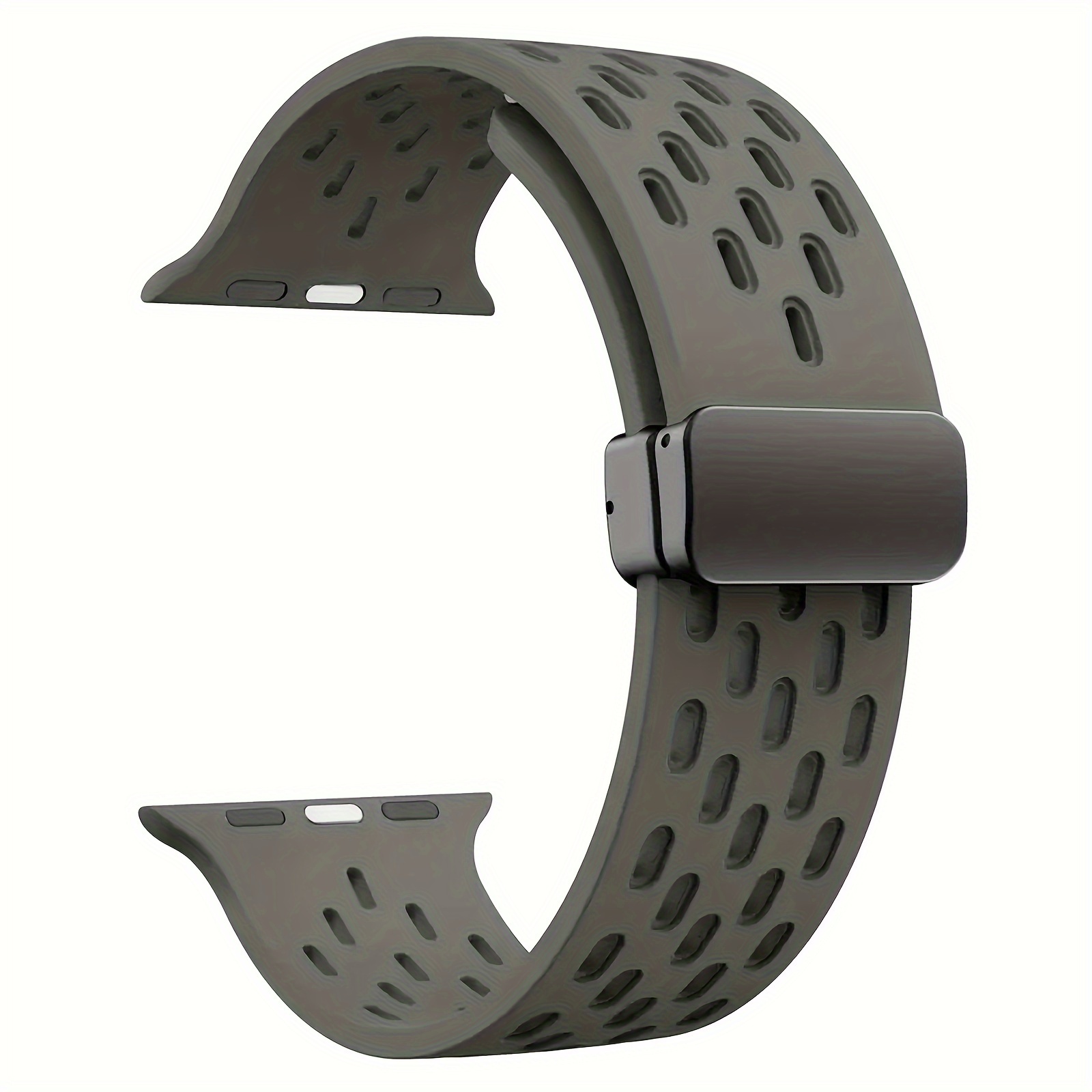 Magnetic Loop For Apple Watch Ultra Band 49mm 45mm 44mm 40mm 41mm 42mm  Silicone sport Bracelet iWatch Serie 8 7 6 SE 5 4 3 Strap