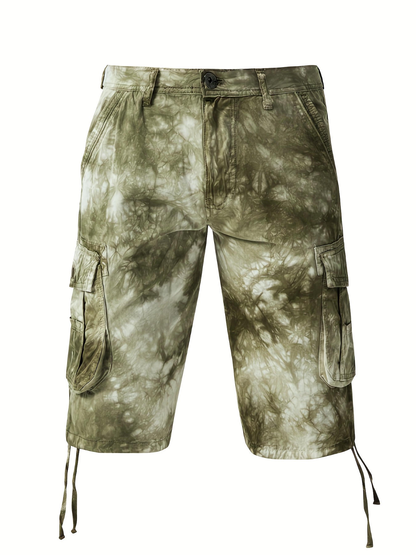 Casual Men\'s Cargo Temu Tie Multi Cotton Pocket dye Outdoor -