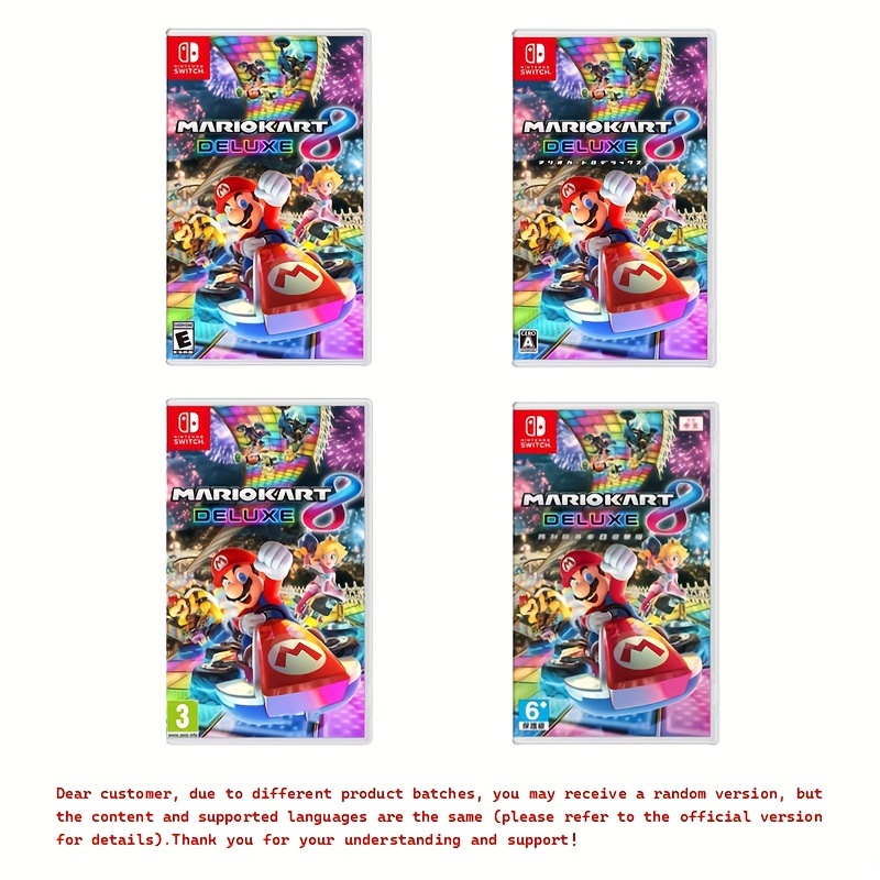 | Shipping Users Temu For Deluxe New | Kart 8 Mario Free