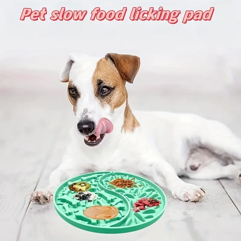 2PCS Large Lick Mat for Dogs, Large Breed Dog Lick Mat with Suction Cups  for Slow Feeder, Anxiety Relief
