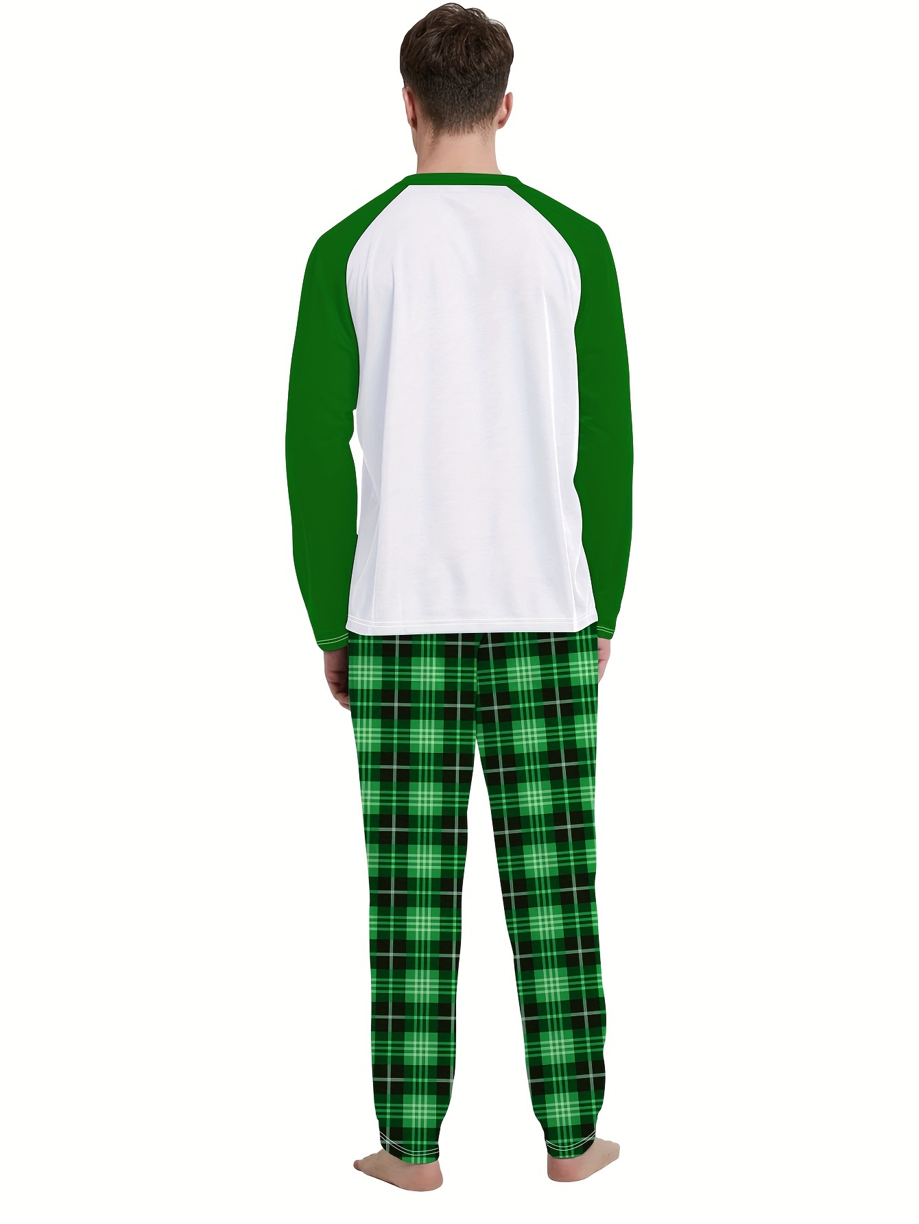 Drama Green Plaid Pants