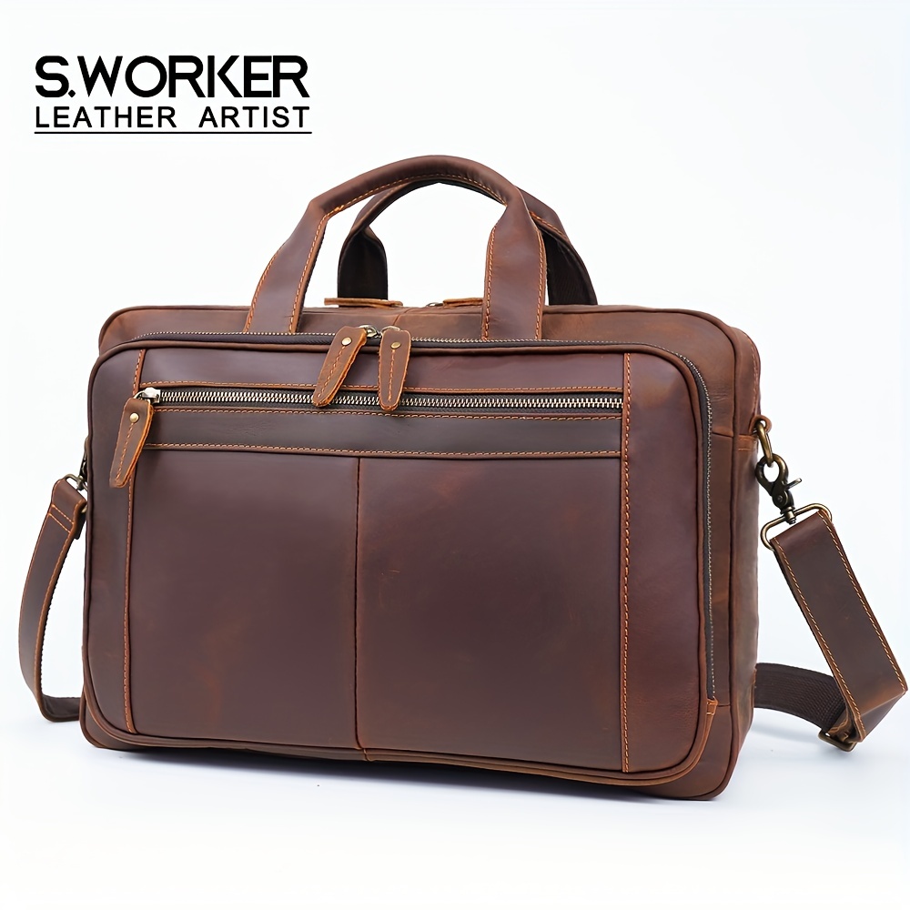 Simple Business Commuter Briefcase, New Fashion Large Capacity Men's And  Women's Portable Business Bag Laptop Bag, Notebook Protective Cover - Temu  Italy
