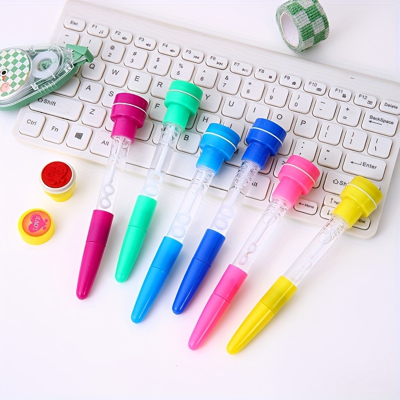 [3-in-1] Among Us Bubble Stamp Ballpoint Pen 1PC