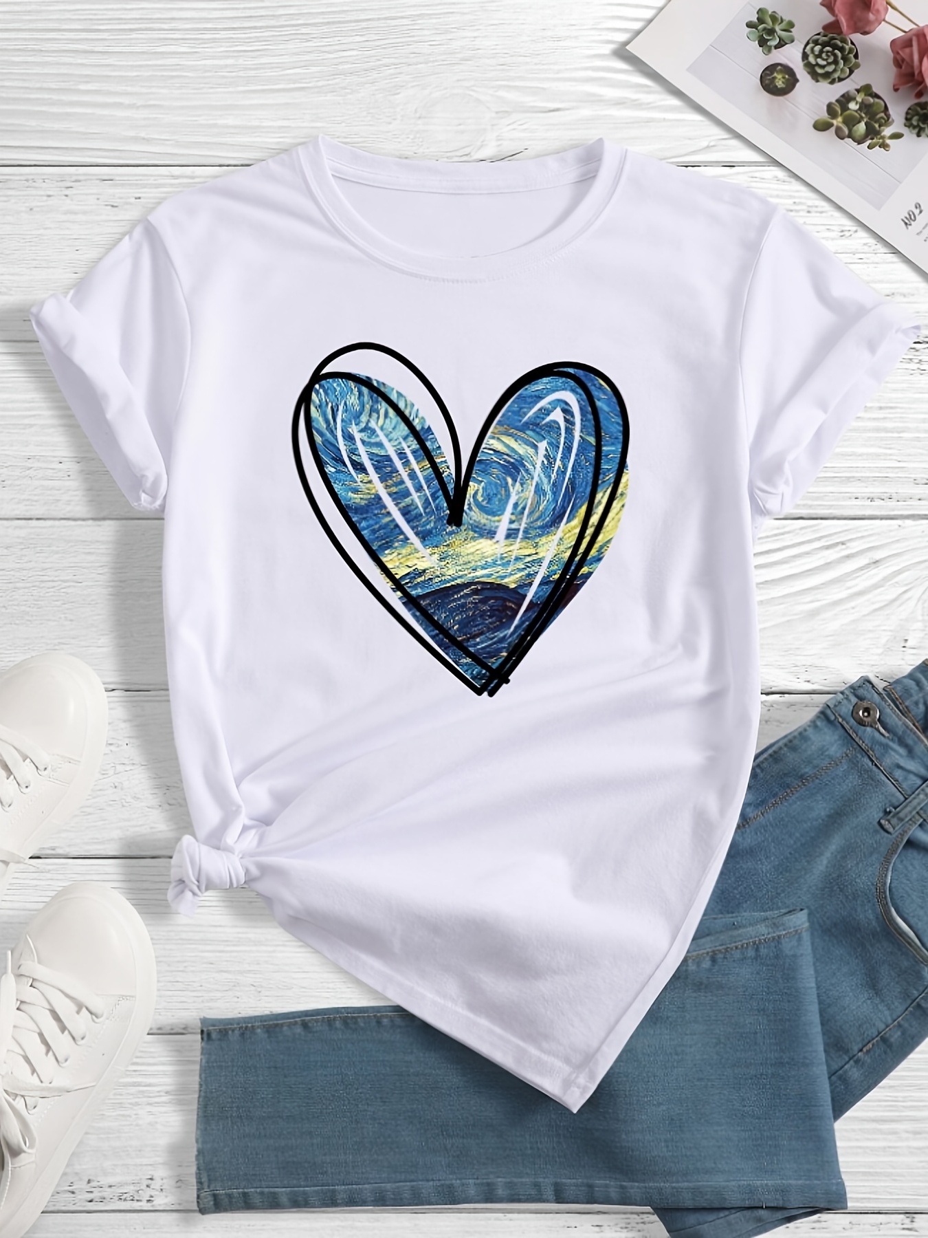 Heart Shirt - Temu