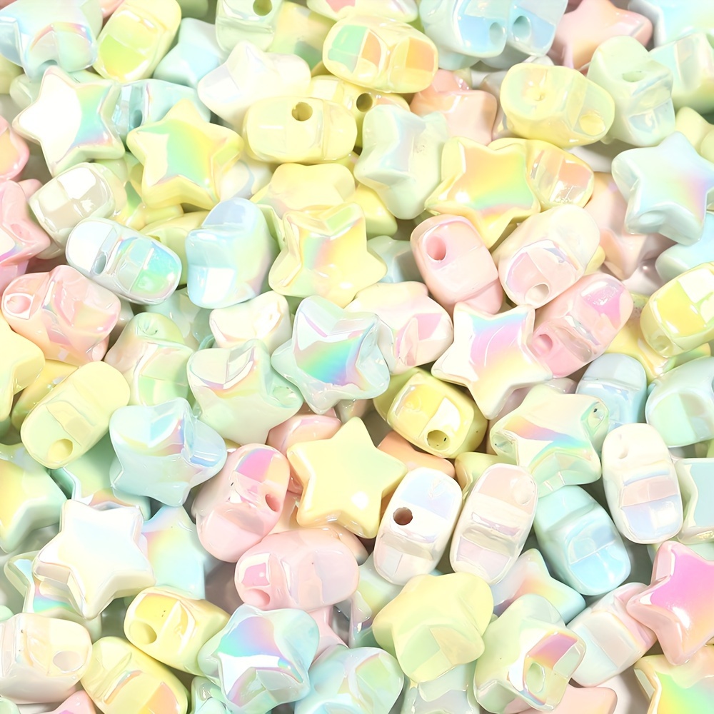 Linsoir Acrylic Fashion Beads Candy Shape Color Mixing 100pcs/Lots