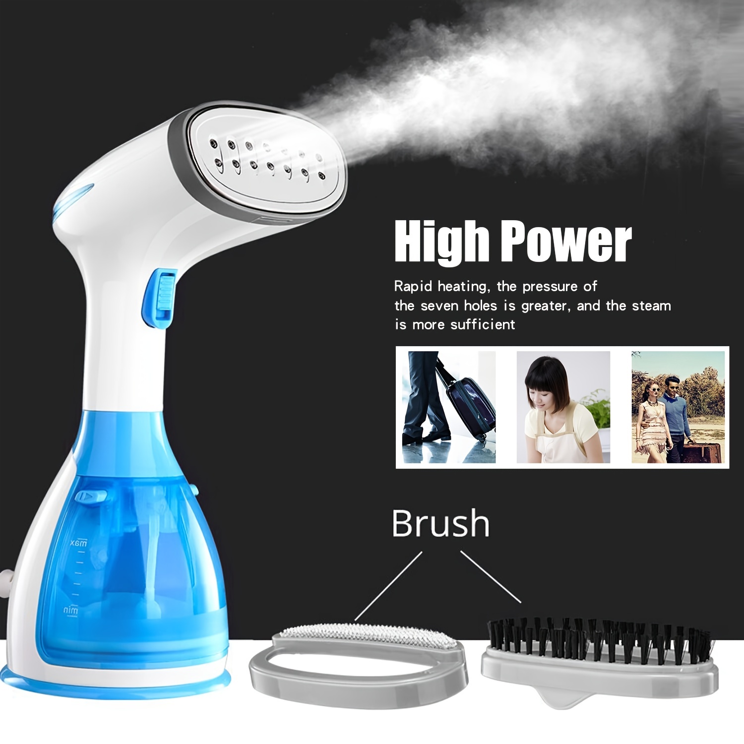 Difei Steamer For Clothes Powerful Handheld Clothing Steamer - Temu