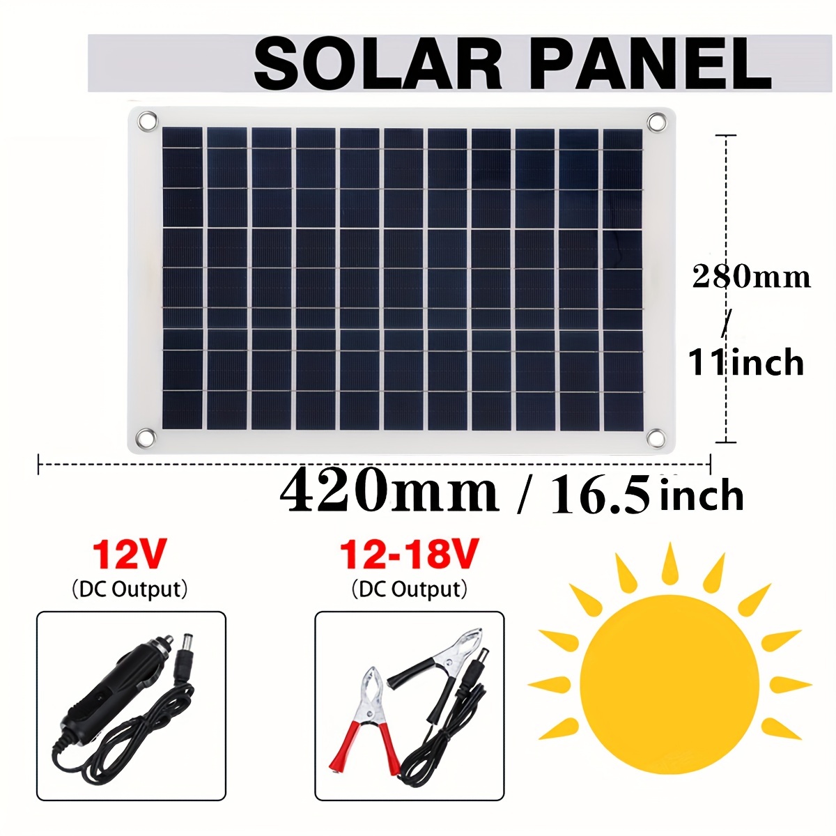 2pcs 18v 12v 5v solar panel kit dual usb dc with 60a 100a solar controller solar cells for car yacht rv portable battery charger