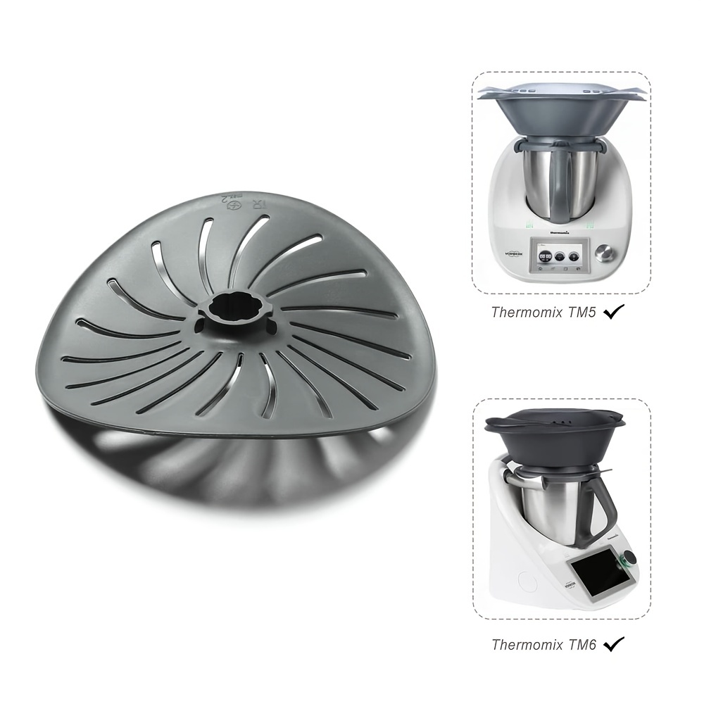 Funda de silicona compatible con interruptor Thermomix TM6, resistente al  polvo, accesorio para robot de cocina TM6, protección y decoración, color  gris : : Hogar y cocina