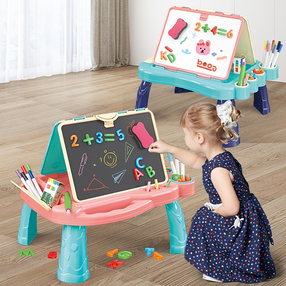 Puzzle éducatif multifonctionnel en bois, Animal magnétique, jouets pour  enfants, chevalet de dessin pour bébé, cadeaux - AliExpress
